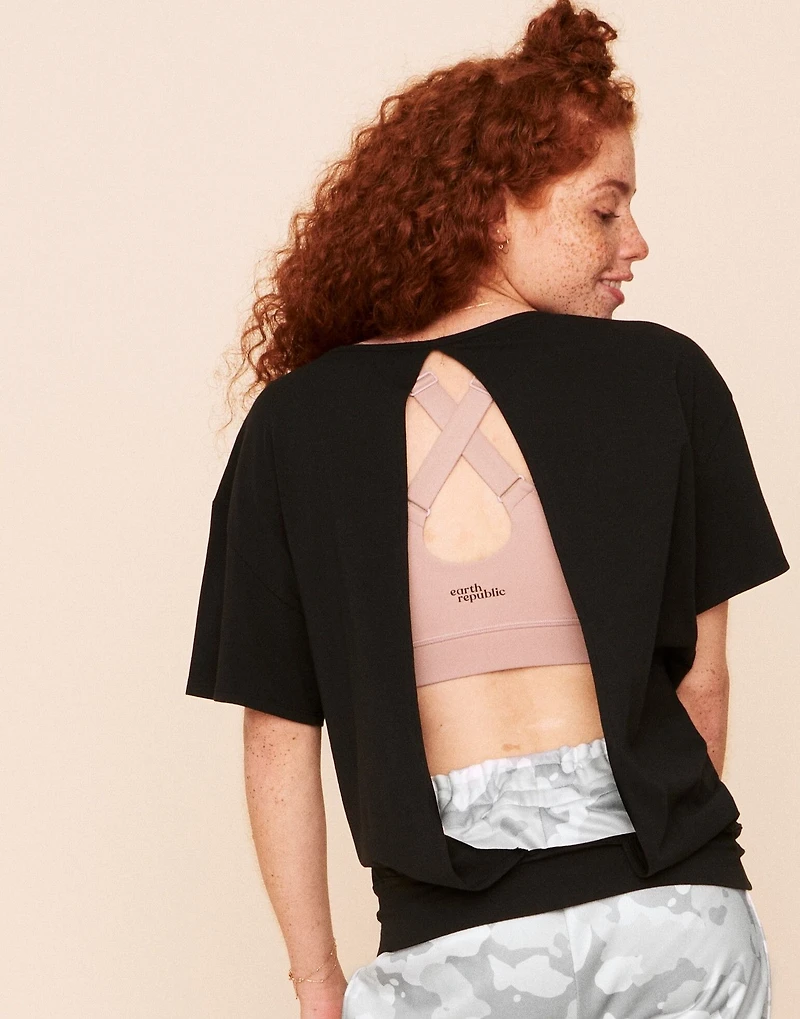 Juniper Open Back Slouch Top