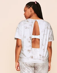 Juniper Open Back Slouch Top Plus