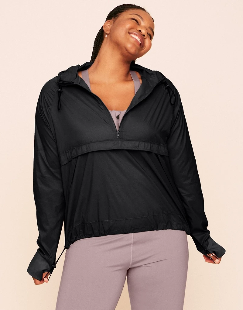 Lexie Sheer Windbreaker Jacket Plus