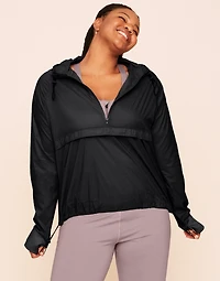 Lexie Sheer Windbreaker Jacket Plus