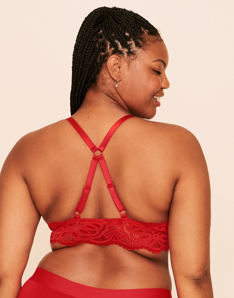 Maisie Longline Bralette Lined Plus