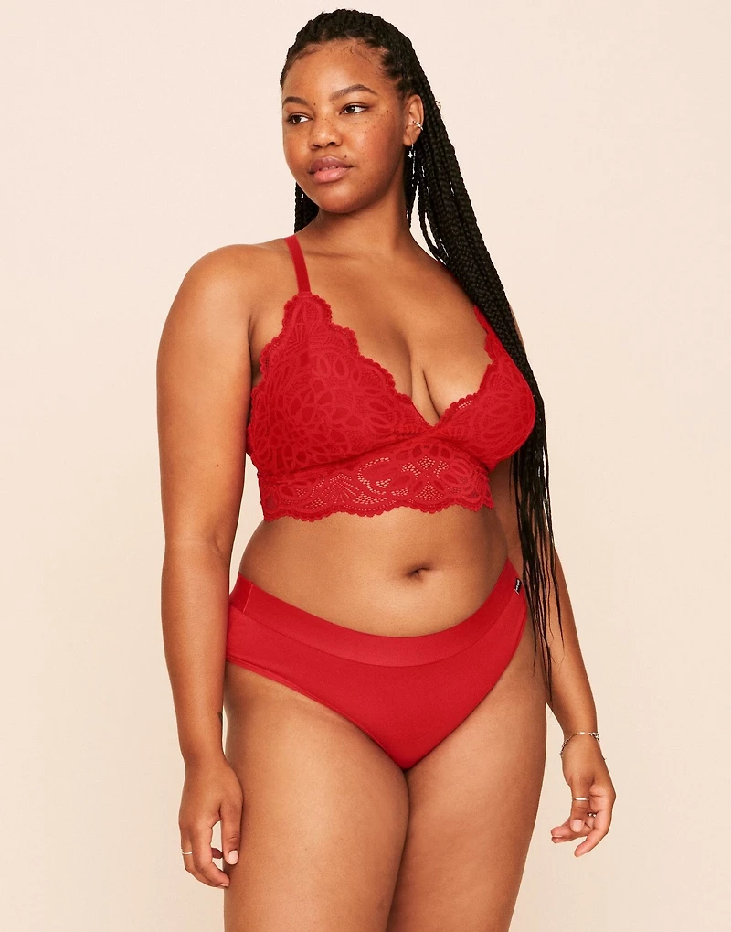 Maisie Longline Bralette Lined Plus