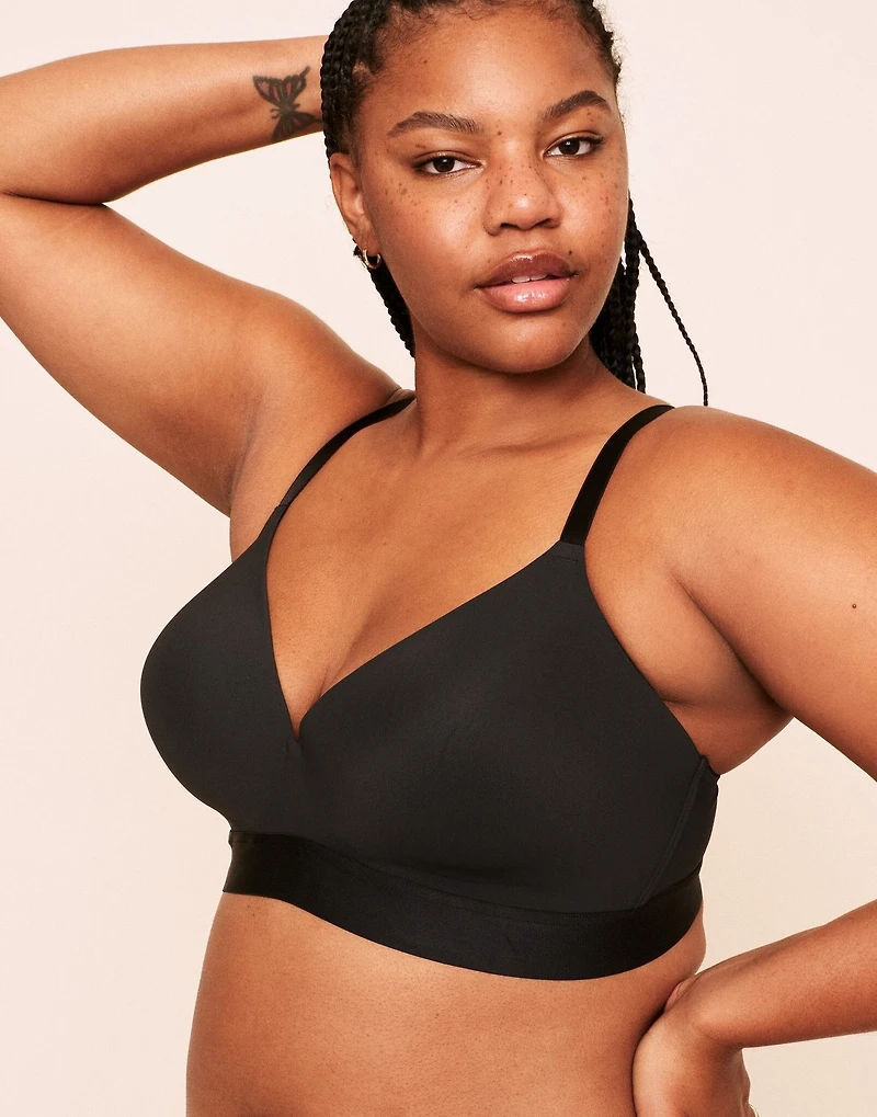 Makenna Lightly Lined Wireless Bra Plus