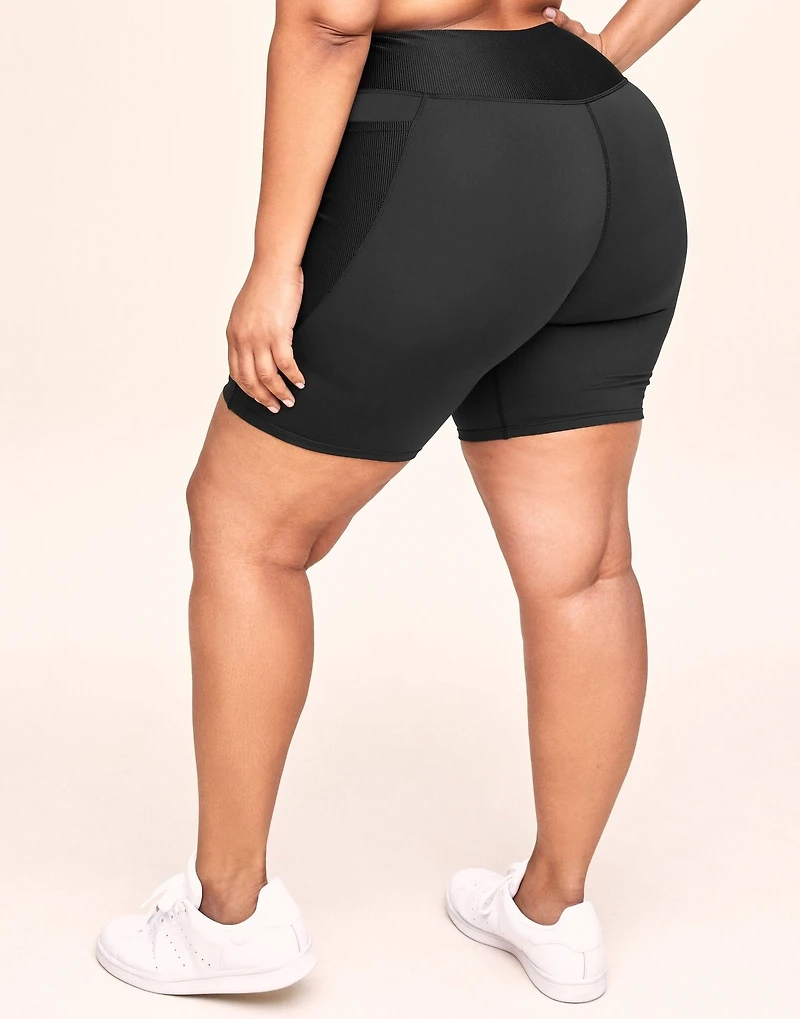 Bailey Brushed Biker Short Plus