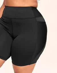 Bailey Brushed Biker Short Plus