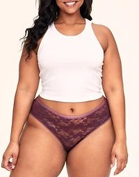 Deirdre Allover Lace Pack Cheeky Plus