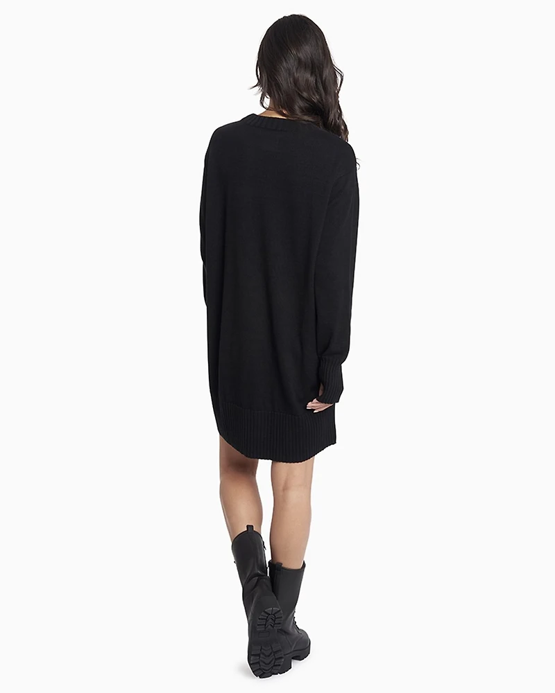 Organic Knit Sweater Dress