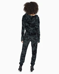 Organic Velour Zip Hoodie