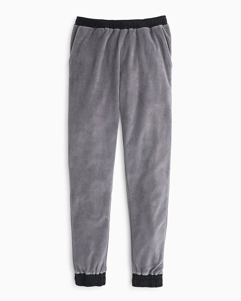 Organic Velour Jogger