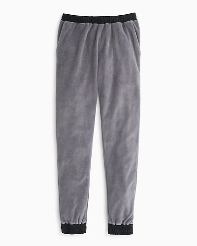 Organic Velour Jogger