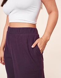 Riley Rib Lounge Pant Plus