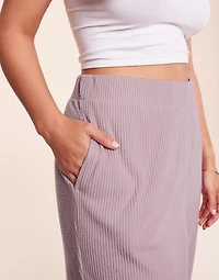 Riley Rib Lounge Pant Plus