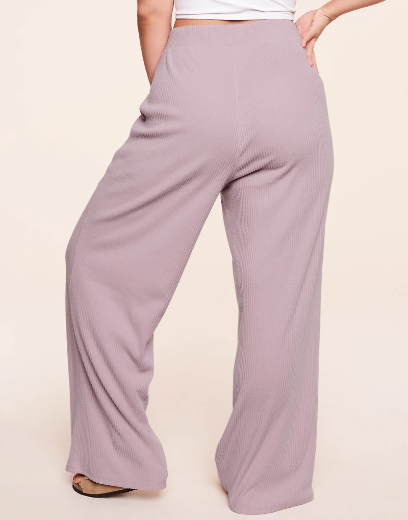 Riley Rib Lounge Pant Plus
