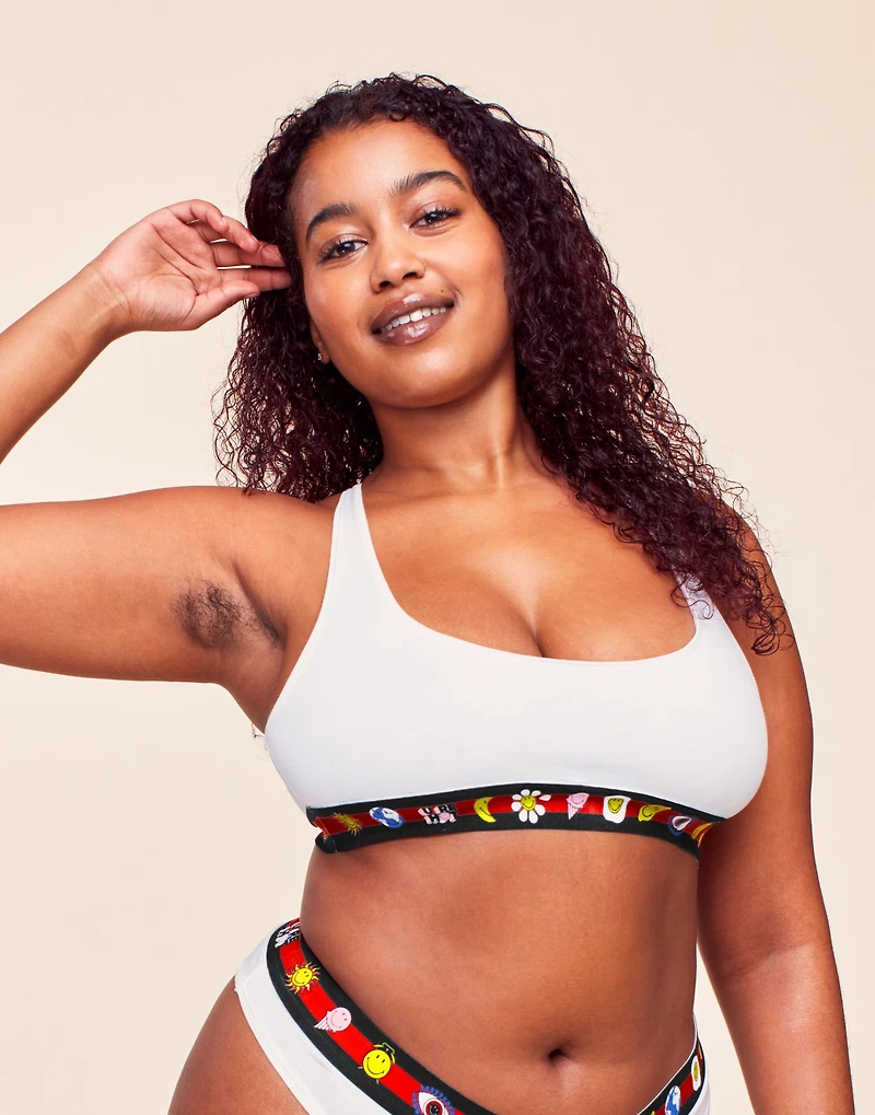 Adore Me x SMILEY Bralette Unlined
