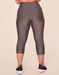 Remy Rib Lace-Up Crop Plus