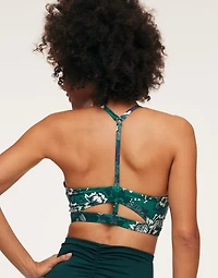 Lotus Low Support Ruched Bra Lined