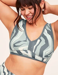 Tori Plunge Sports Bra Lined