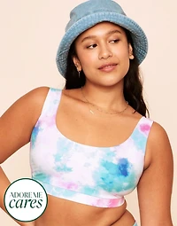 Rivka Reversible Square Necktop Bralette Swim Top