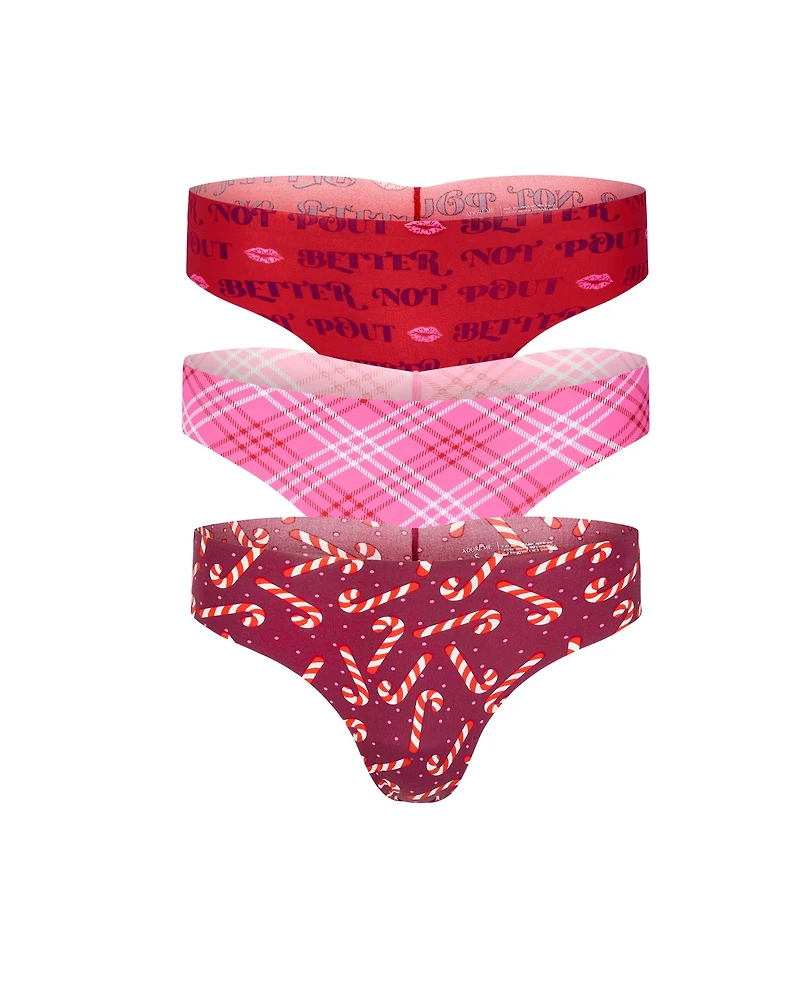 Francine Invisible Pack Thong