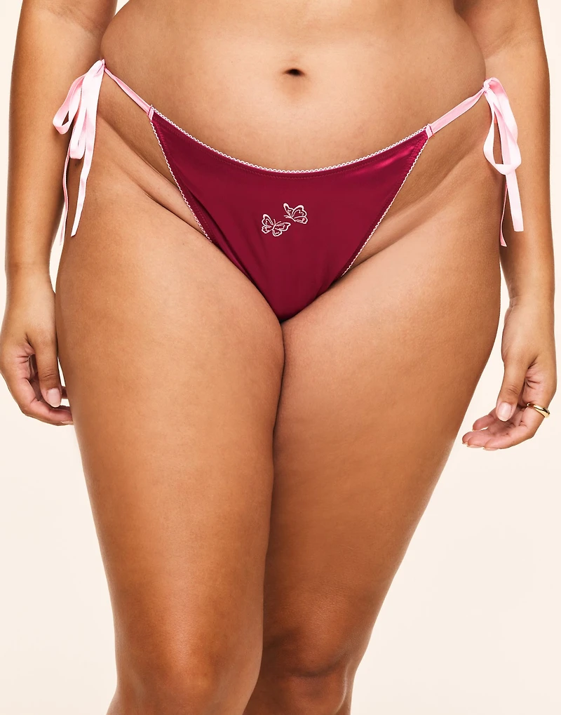 Satin Panty Pack Brazilian Plus