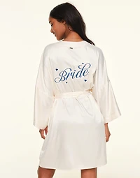 Bride Satin Robe