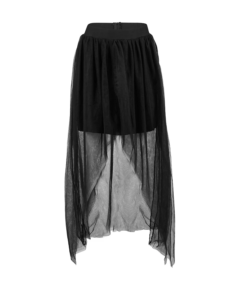 Long Tulle Tutu Skirt