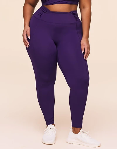 Nebula Ruched Legging Plus