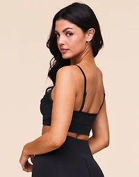 Nebula Ruched Sports Bra Contour