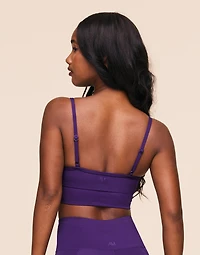 Nebula Ruched Sports Bra Contour