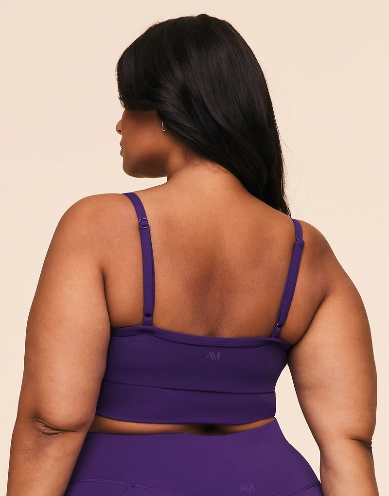 Nebula Ruched Sports Bra Contour Plus