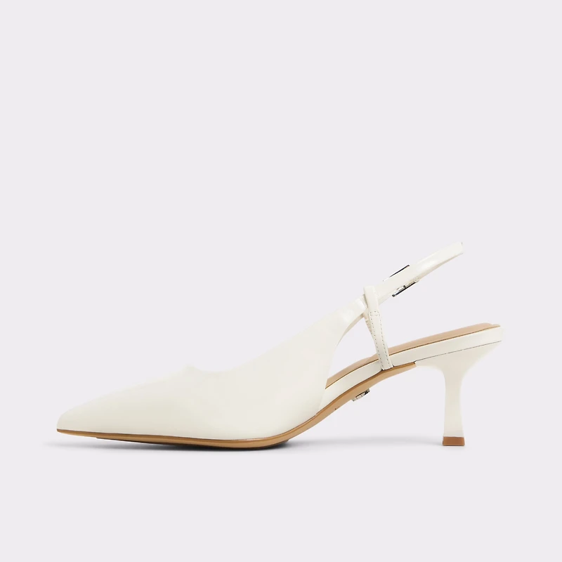 Adan White/Bone Women's Kitten heels | ALDO Canada
