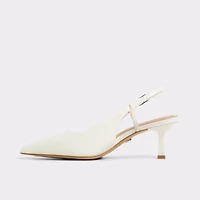 Adan White/Bone Women's Kitten heels | ALDO Canada