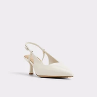 Adan White/Bone Women's Kitten heels | ALDO Canada