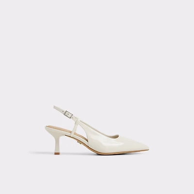 Adan White/Bone Women's Kitten heels | ALDO Canada