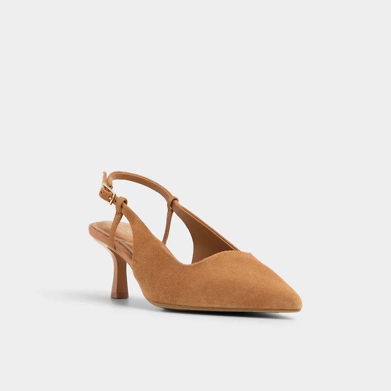 Adan Light Brown Women's Kitten heels | ALDO Canada