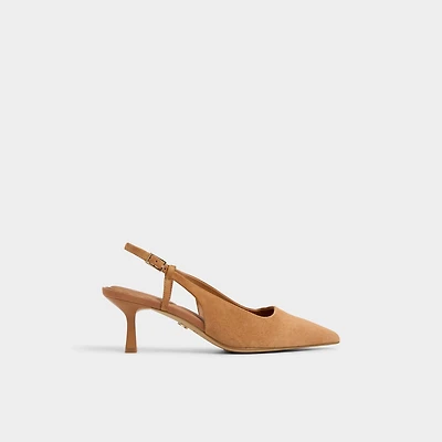 Adan Light Brown Women's Kitten heels | ALDO Canada
