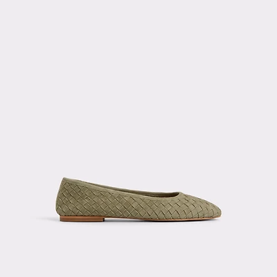 Adrabrinna Khaki Women's Flats | ALDO Canada