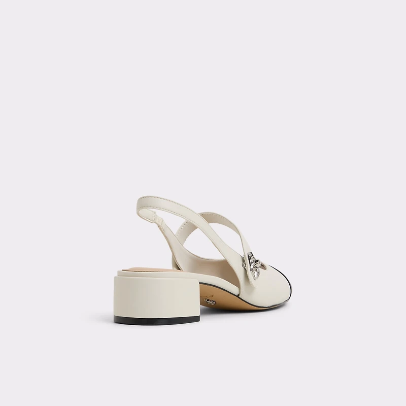 Agathe White/Bone Women's Block heels | ALDO Canada