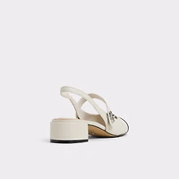 Agathe White/Bone Women's Block heels | ALDO Canada