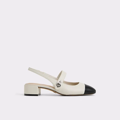 Agathe White/Bone Women's Block heels | ALDO Canada