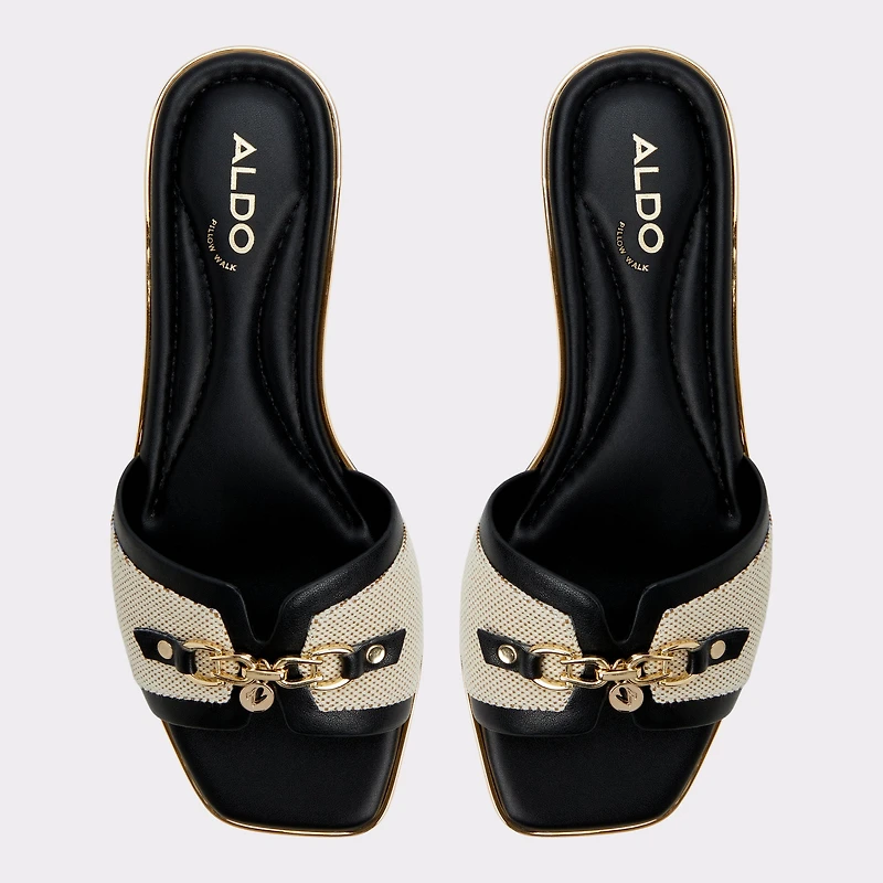 Alamassi Naturel Femmes Sandales à talon plat | ALDO Canada