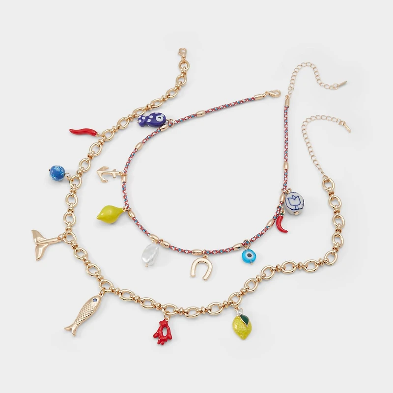 Amalfie Rouge Femmes Colliers | ALDO Canada