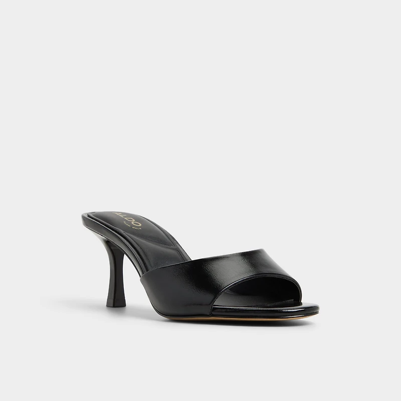 Annaberaen Black Women's Heeled mules | ALDO Canada