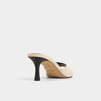 Annaberaen Light Beige Women's Heeled mules | ALDO Canada