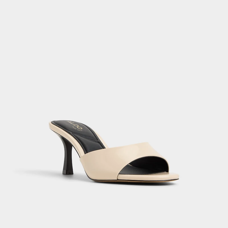 Annaberaen Light Beige Women's Heeled mules | ALDO Canada