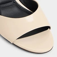 Annaberaen Light Beige Women's Heeled mules | ALDO Canada