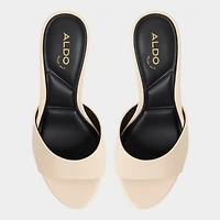 Annaberaen Light Beige Women's Heeled mules | ALDO Canada