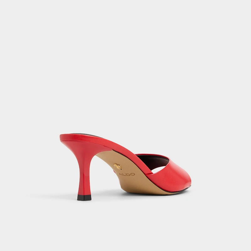 Annaberaen Bright Red Women's Heeled mules | ALDO Canada