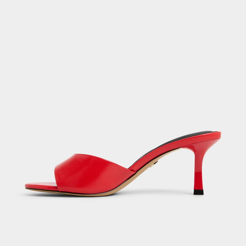 Annaberaen Bright Red Women's Heeled mules | ALDO Canada
