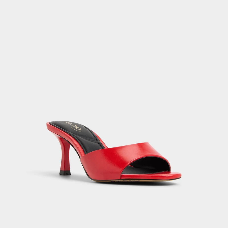 Annaberaen Bright Red Women's Heeled mules | ALDO Canada